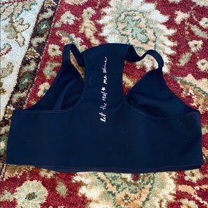 Black Aerie sports bra